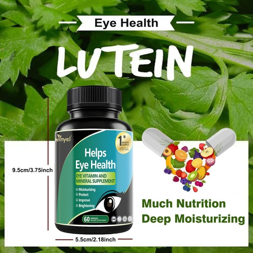 Lutein Eye Supplement - Vitamins, 30-Day Supply For Vision Clarity &