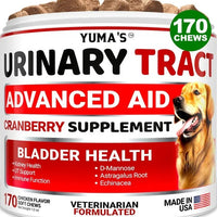 Dog UTI Treatment 170 Treats Cranberry Supplement For Dogs Bladder