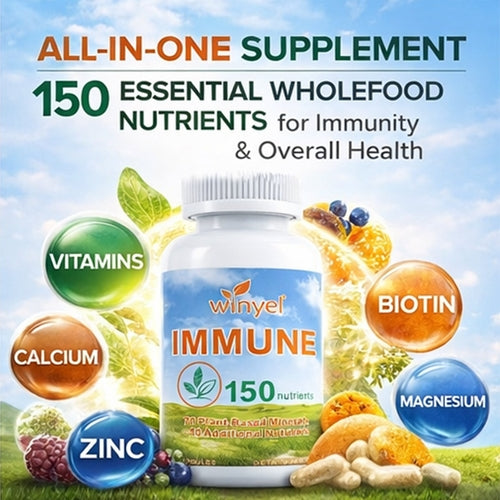 WINYEL IMMUNE 150 - The Ultimate Multivitamin & Immne Supplement, IMMU