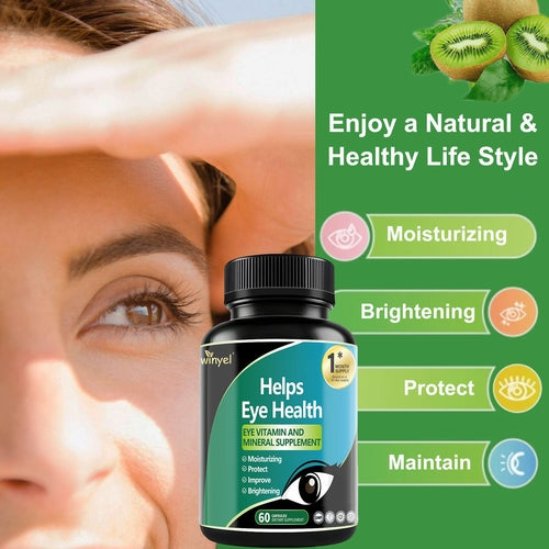 Lutein Eye Supplement - Vitamins, 30-Day Supply For Vision Clarity &