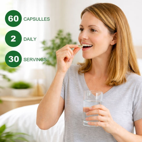 Soursop Supplement Containing 20 Herbal Extracts Including Seaweed,